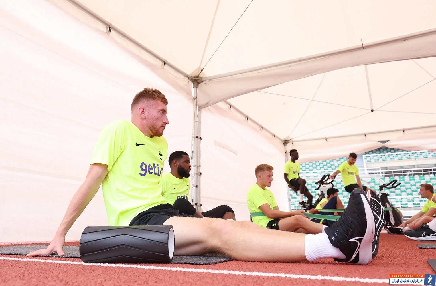 تمرینات بی‌ رحمانه کونته تاتنهامی‌ ها را شوکه کرد کین و سون بیهوش شدند!