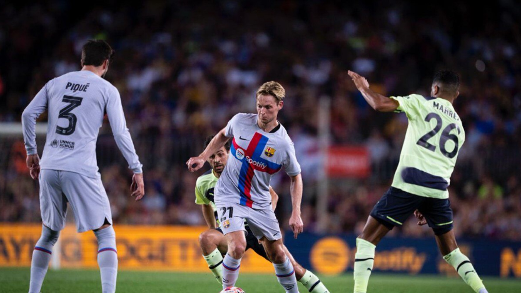 نبرد ۶ گله ژاوی و گواردیولا شب خاص نوکمپ برنده نداشت