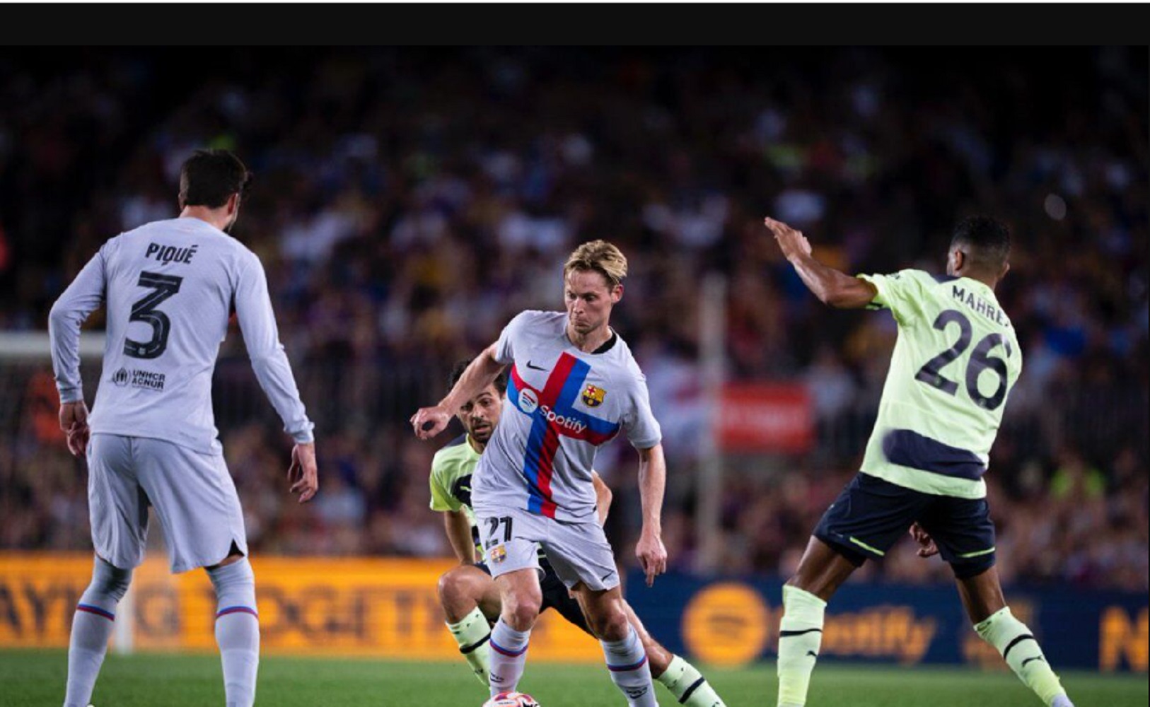 نبرد ۶ گله ژاوی و گواردیولا شب خاص نوکمپ برنده نداشت