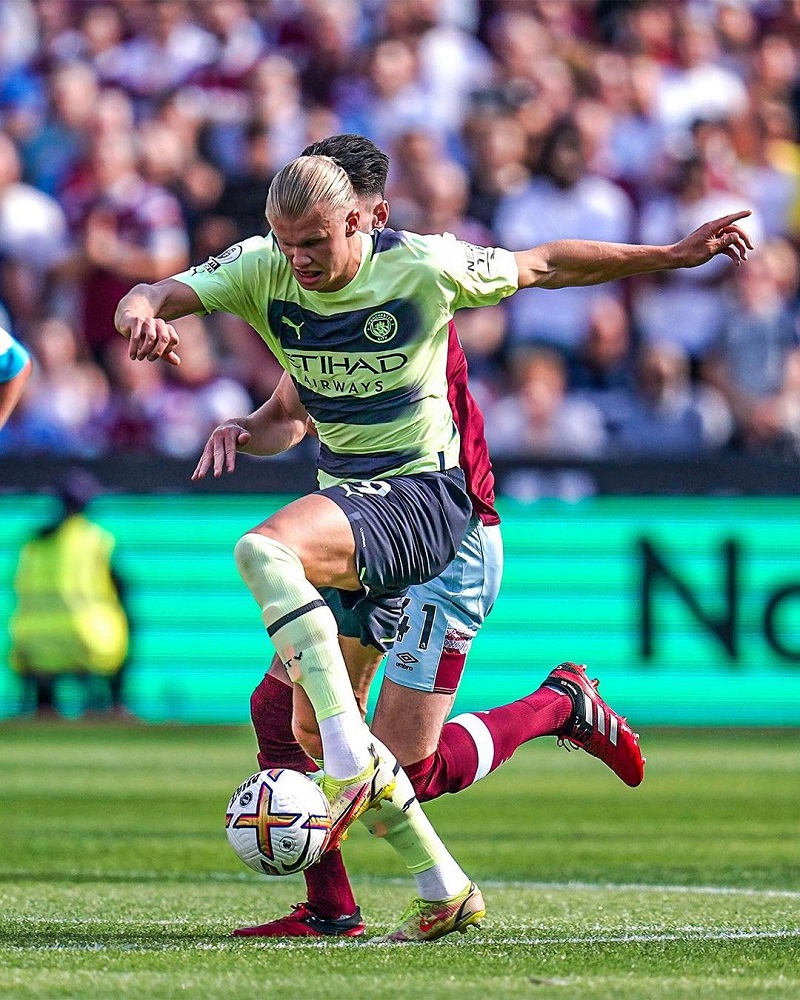 وقتی هالند در میان حباب‌ ها پا به اولین بازی‌ اش گذاشت!