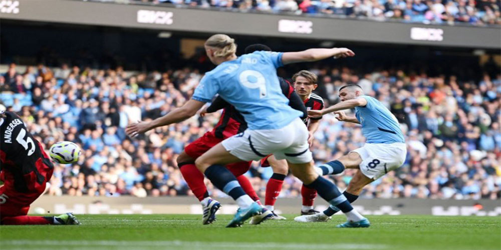 سیتی 3-2 فولام: پپ سایه به سایه اشلوت - اخبار لیگ جزیره سیتی 3-2 فولام: پپ سایه به سایه اشلوت