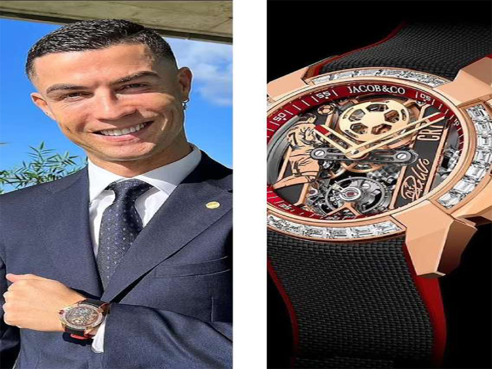 ساعت لوکس کریستیانو رونالدو؛ پرواز تاریخی CR7 در بازی رئال مادرید و منچستریونایتد - اخبار لیگ جزیره ساعت لوکس کریستیانو رونالدو؛ پرواز تاریخی CR7 در بازی رئال مادرید و منچستریونایتد