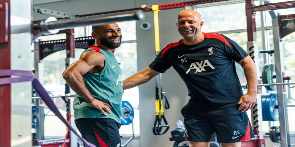 شاکی شدن صلاح از تمرینات اشلوت: تو دیوانه‌ای!