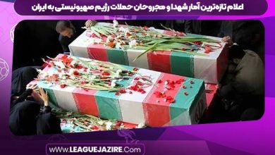 اعلام تازه‌ترین آمار شهدا و مجروحان حملات رژیم صهیونیستی به ایران