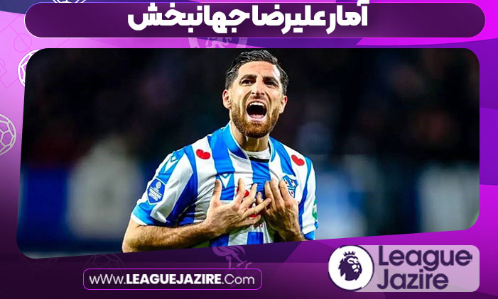 آمار علیرضا جهانبخش آمار علیرضا جهانبخش