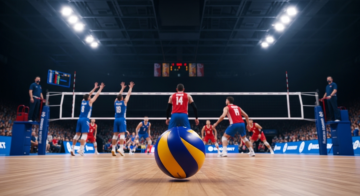 بازی والیبال فیلیپین و تونس