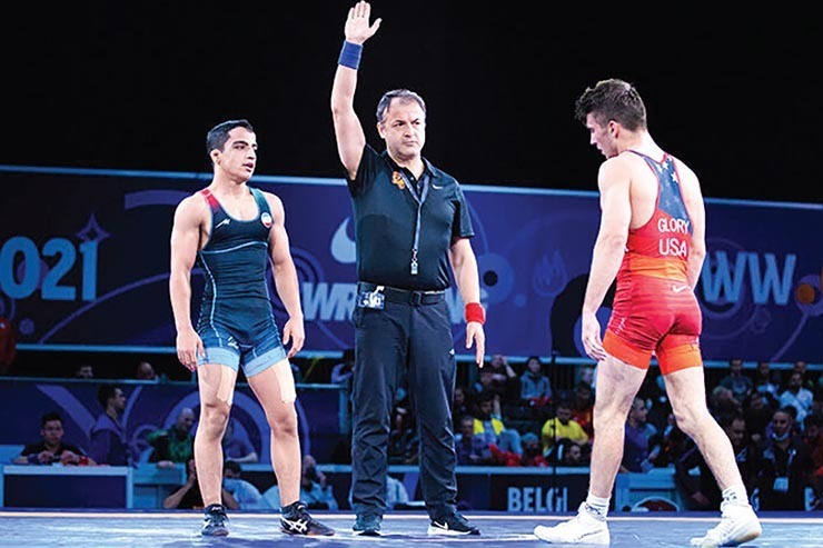 ورزش احمد محمدنژاد جوان