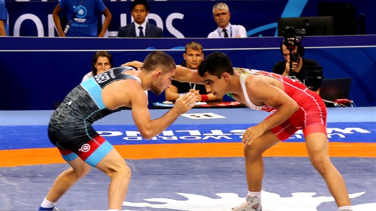 کشتی احمد محمدنژاد جوان و سرلک