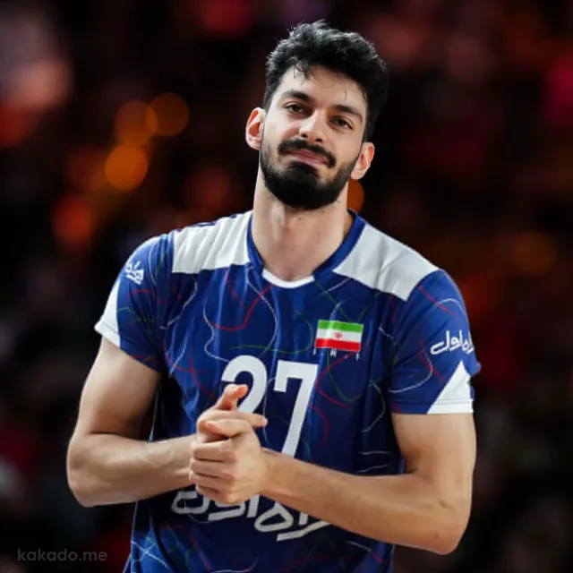 عکس محمد ولی زاده والیبالیست