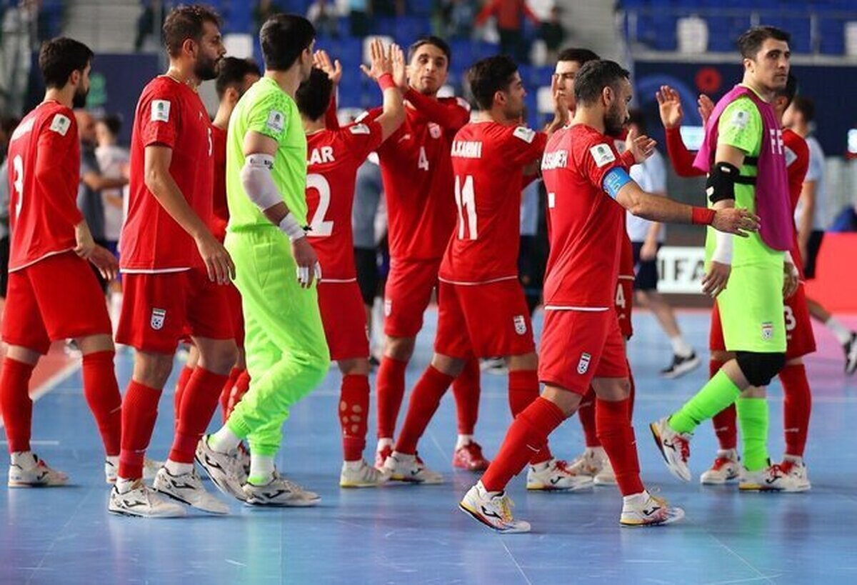 تیم ملی فوتسال ایران مقابل امارات جدول و برنامه بازی