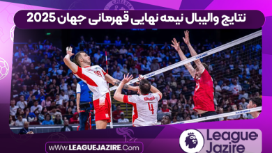 نتایج والیبال نیمه نهایی قهرمانی جهان ۲۰۲۵