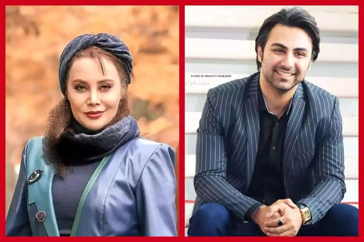 ارام جعفری و همسر دومش