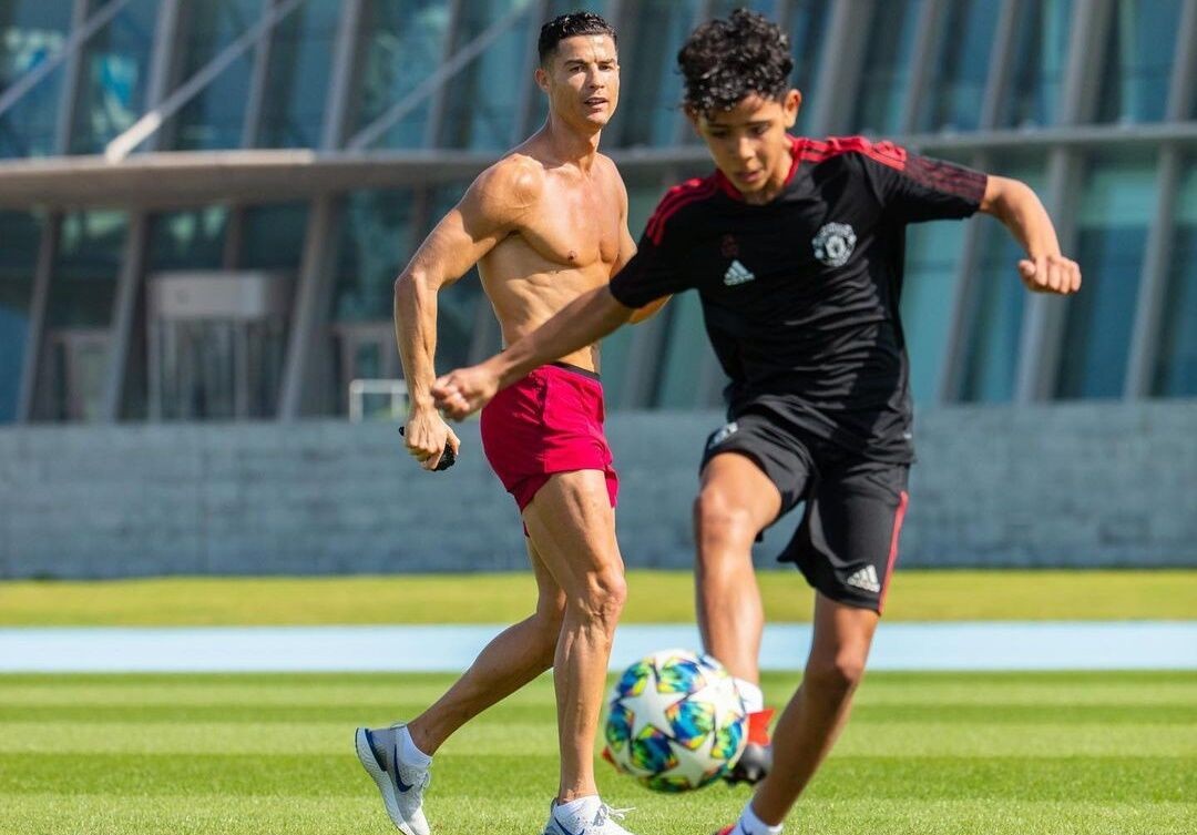 تیم ملی آینده پسر کریستیانو رونالدو تیم ملی آینده پسر کریستیانو رونالدو