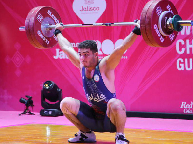 وزنه برداری ایلیا صالحی پور وزنه برداری ایلیا صالحی پور