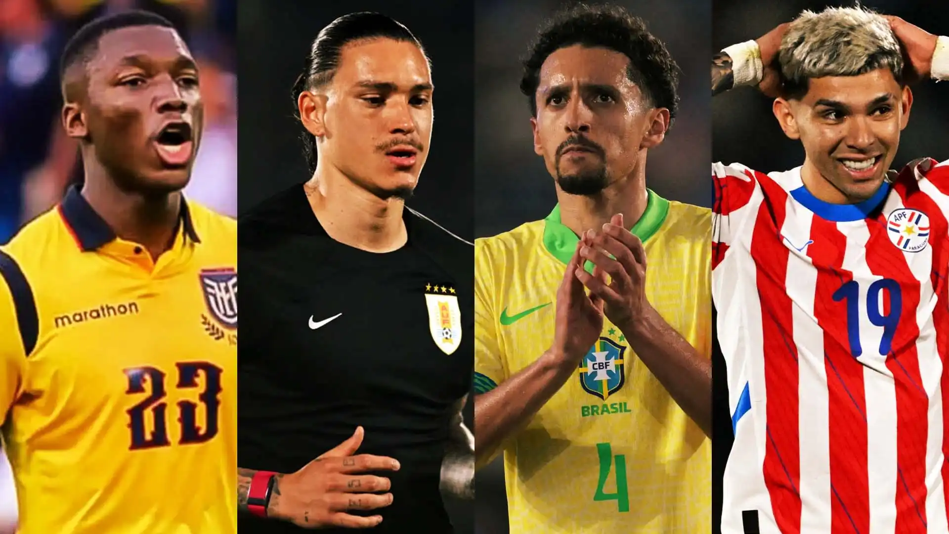 تیم های آمریکای جنوبی راه یافته به جام جهانی 