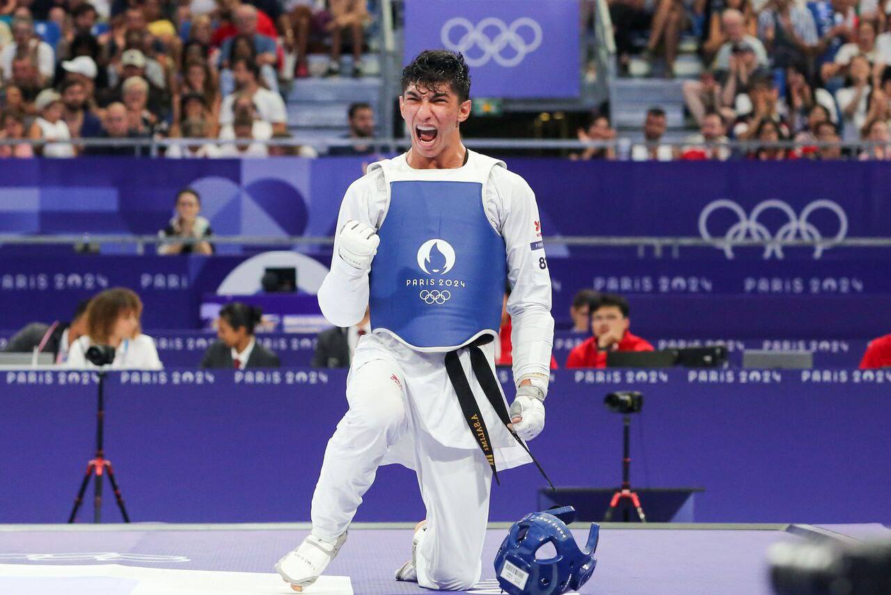 حذف آرین سلیمی تکواندو