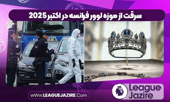 سرقت از موزه لوور فرانسه در اکتبر 2025 سرقت از موزه لوور فرانسه در اکتبر 2025