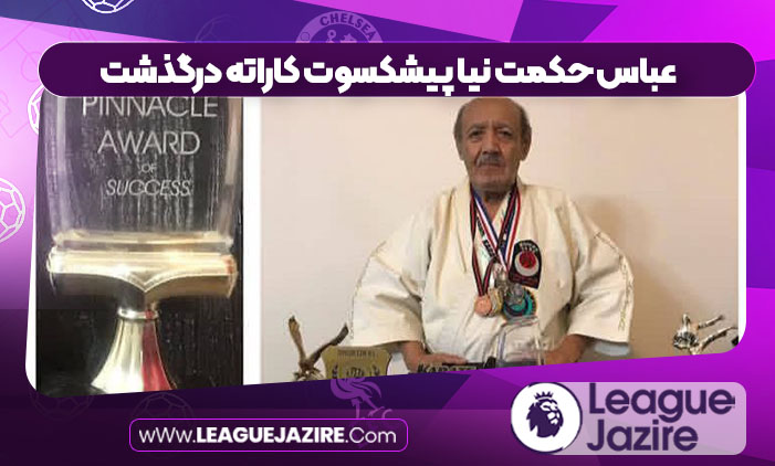 عباس حکمت نیا پیشکسوت کاراته درگذشت عباس حکمت نیا پیشکسوت کاراته درگذشت