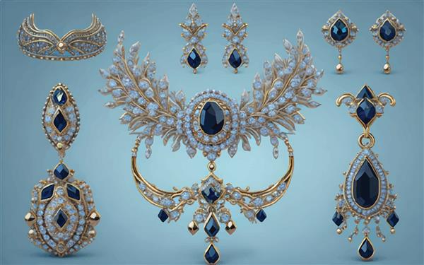 عکس گردنبند و گوشواره یاقوت کبود متعلق به ملکه ماری اَمِلی و ملکه اُرتانْس عکس گردنبند و گوشواره یاقوت کبود متعلق به ملکه ماری اَمِلی و ملکه اُرتانْس