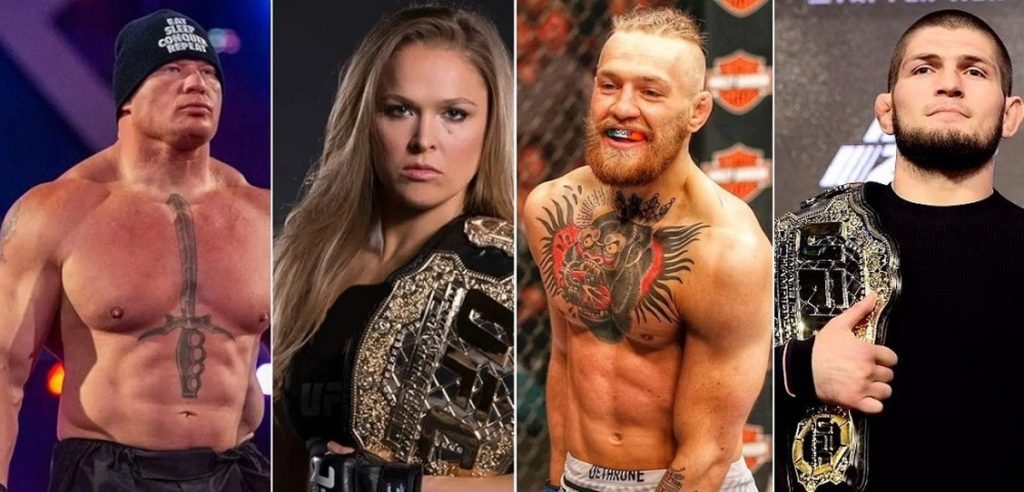 قهرمانان همزمان در دو وزن UFC