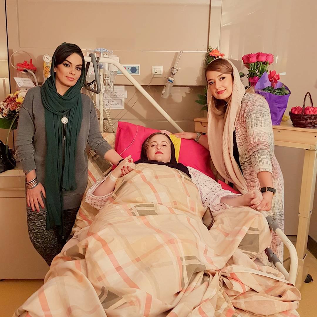 علت بستری نعیمه نظام‌دوست