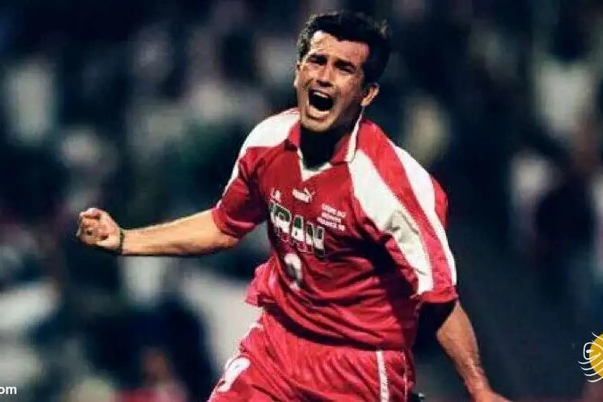 گل تاریخی حمید استیلی برابر آمریکا در جام جهانی