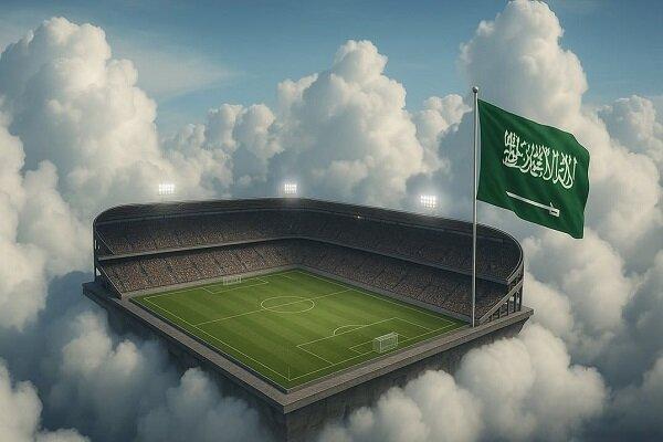 عربستان میزبان فوتبال در آسمان عربستان میزبان فوتبال در آسمان
