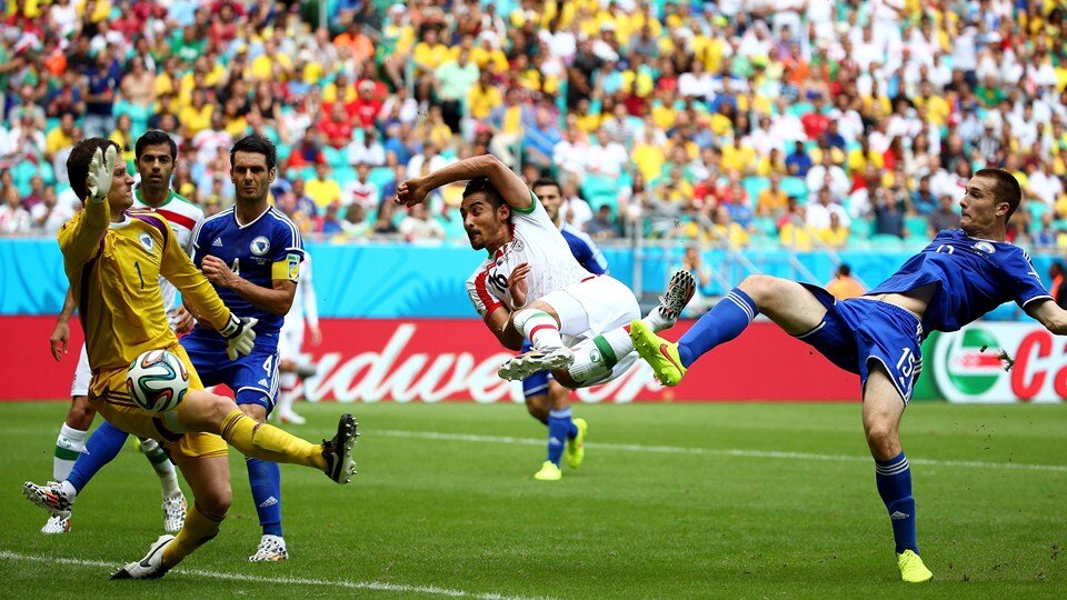 ایران بوسنی جام جهانی 2014 ایران بوسنی جام جهانی 2014