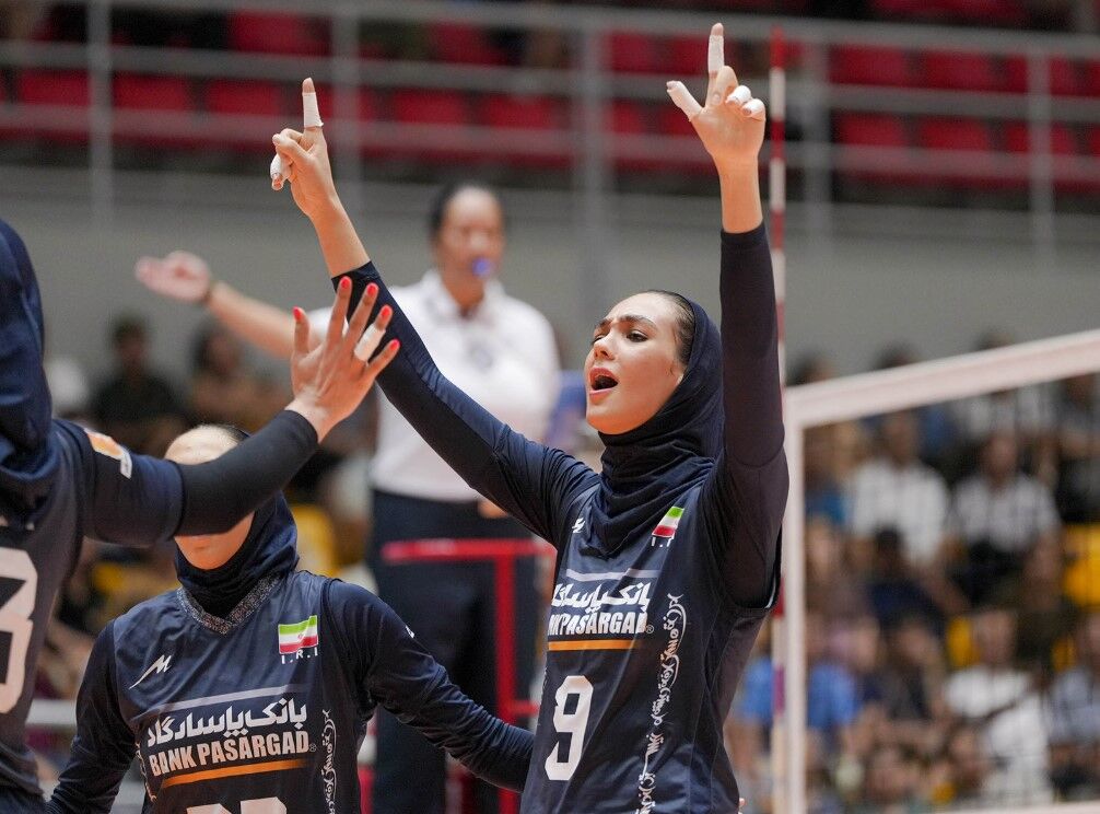 والیبال زنان ایران قهرمان آسیا شد والیبال زنان ایران قهرمان آسیا شد