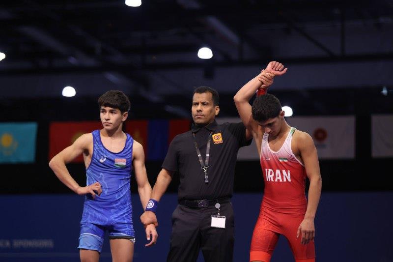 نقره ارزشمند برای کشتی‌گیر جوان ایرانی