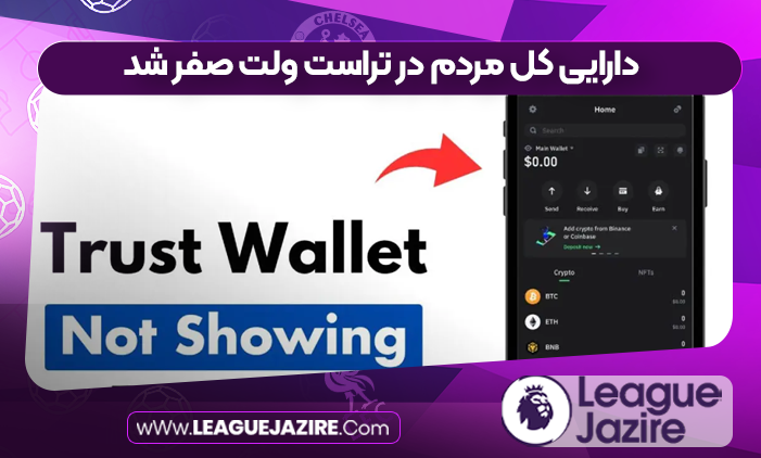 دارایی کل مردم در تراست ولت صفر شد