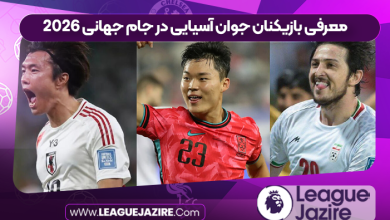 معرفی بازیکنان جوان آسیایی در جام جهانی 2026