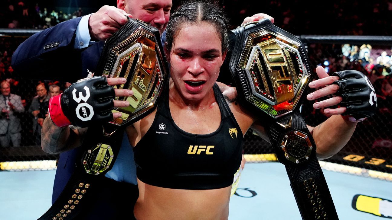 آماندا نونز بهترین مبارز دو وزن UFC