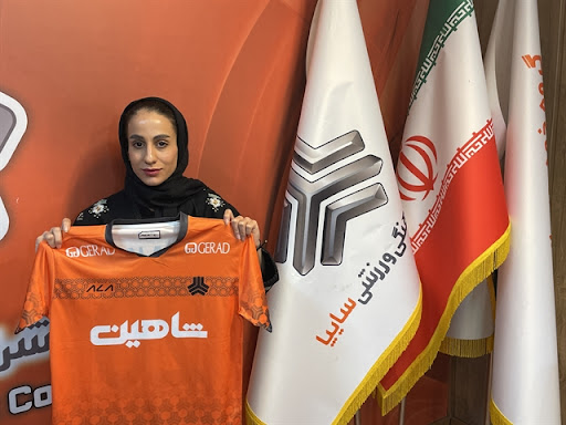 عکس مهتاب بنایی فوتسال