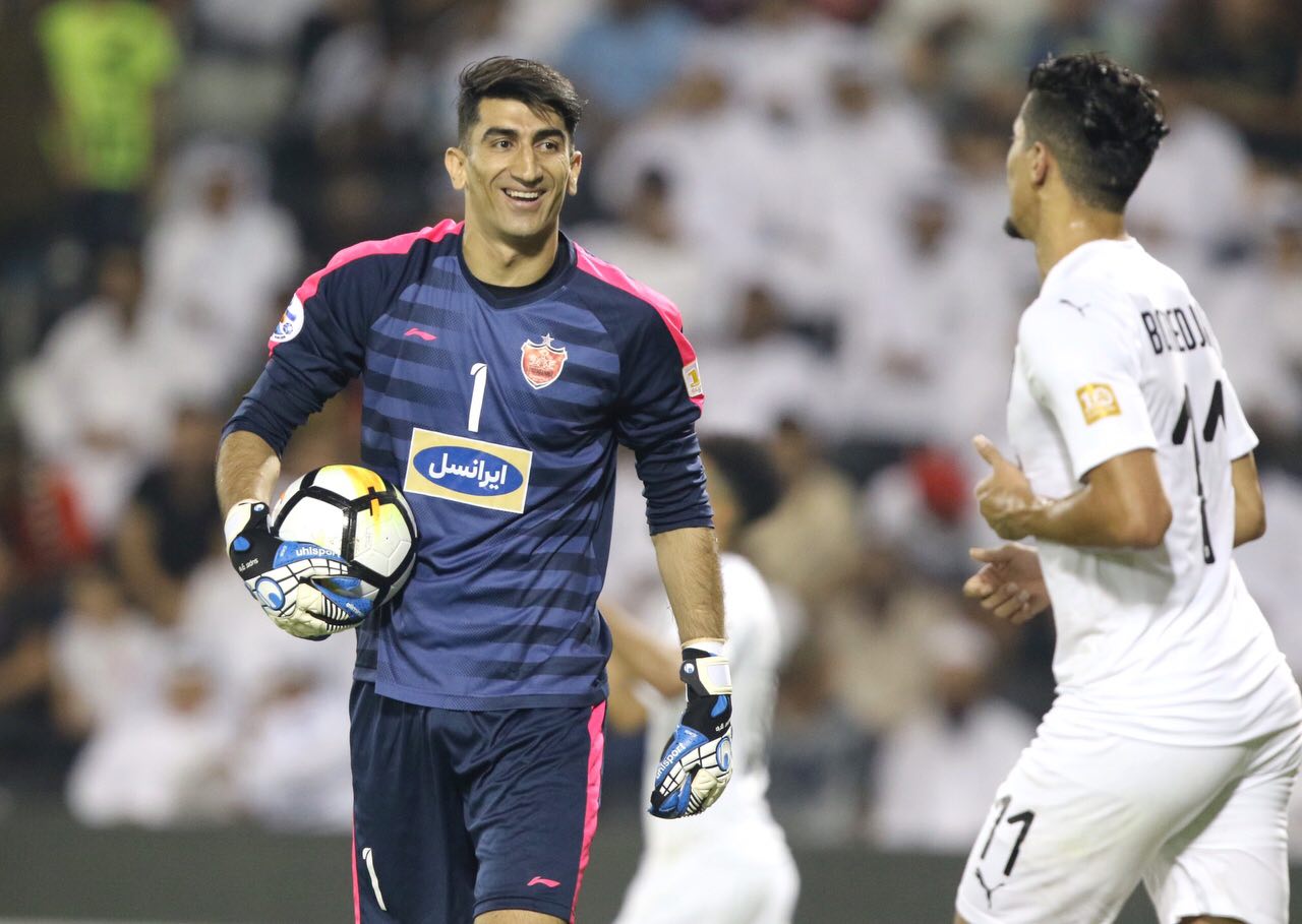 بیرانوند رکورد کلین‌شیت آسیا را شکست