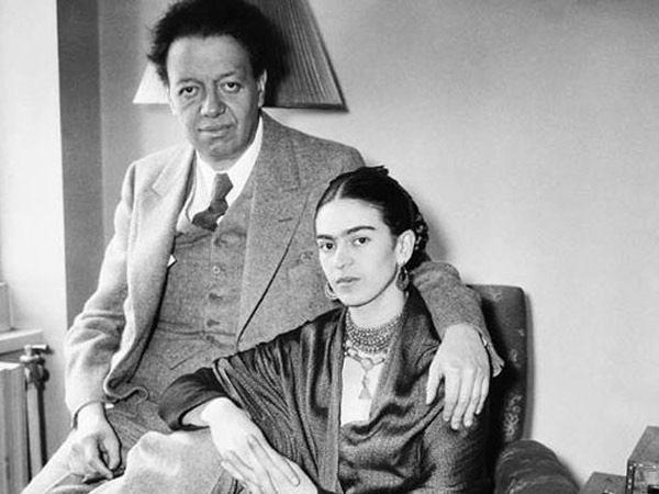 عکس فریدا کالو و همسرش