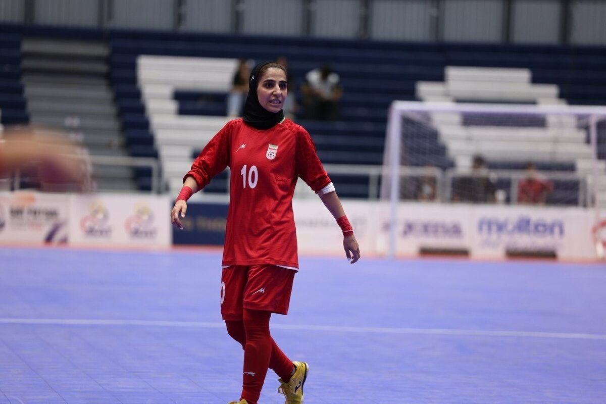 عکس نسیمه غلامی فوتسال 