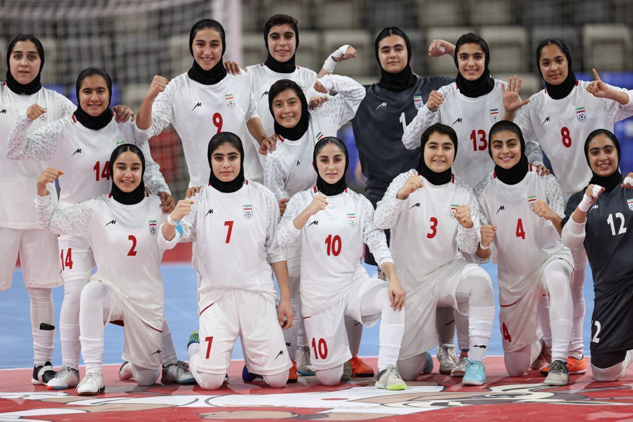 عکس شیرین صفاری تیم ملی زنان