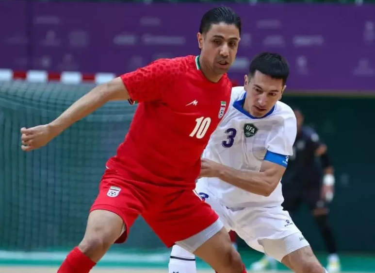 فوتسال ایران ازبکستان امروز