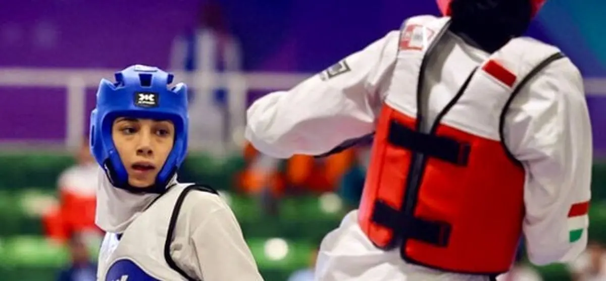 ساینا کریمی قهرمان وزن ۴۶منهای کیلوگرم