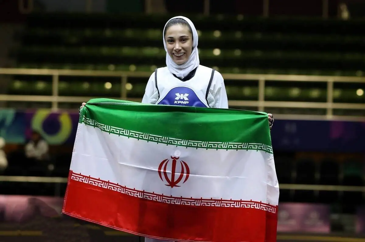 ساینا کریمی یازدهمین طلای ایران را گرفت