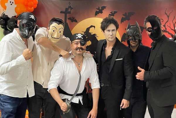 عکس هنرمندان ایرانی در جشن هالووین