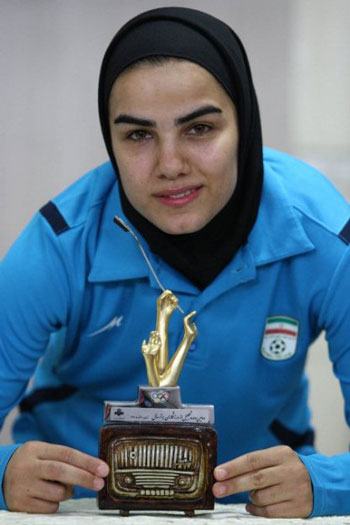 عکس فرشته کریمی بازیکن 