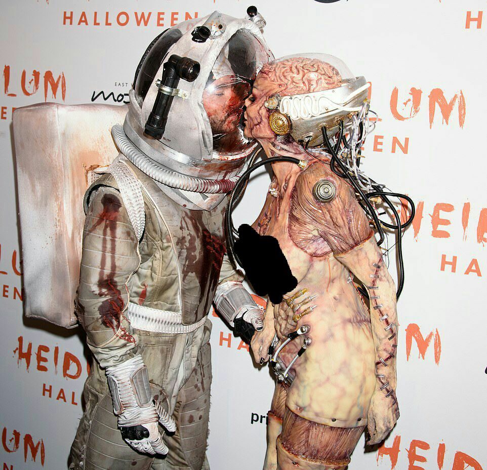 عکس هایدی کلوم هالووین ۲۰۱۹