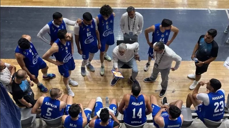 بازیکنان مصدوم بسکتبال استقلال