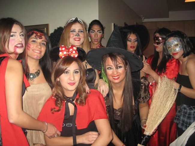 جشن هالووین بازیگران ایرانی جشن هالووین بازیگران ایرانی