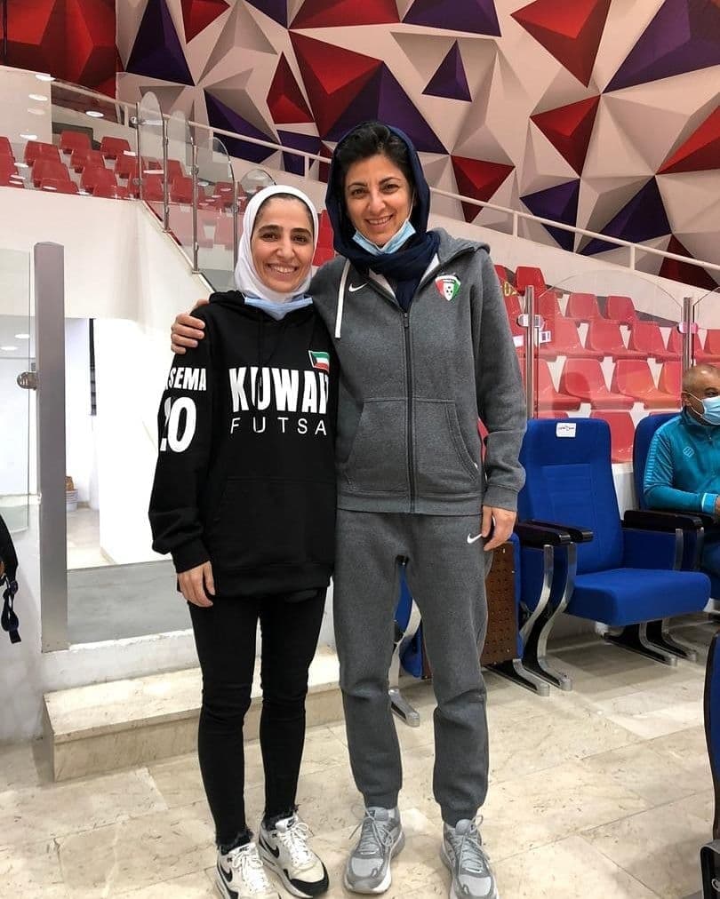 عکس نسیمه غلامی فوتسال بانوان 