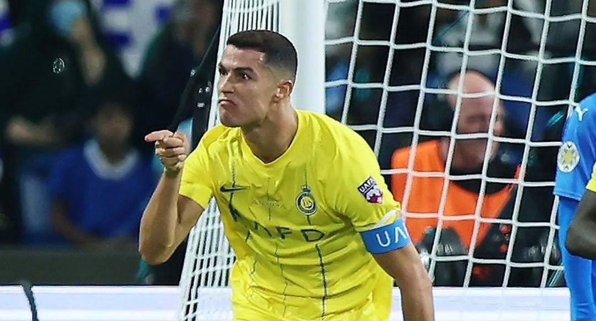 رقص عربی کریستیانو رونالدو پس از گل النصر رقص عربی کریستیانو رونالدو پس از گل النصر