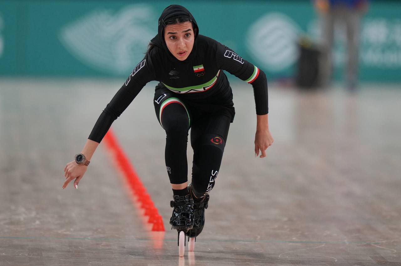 ترانه احمدی با مدال نقره تاریخساز اسکیت ایران شد