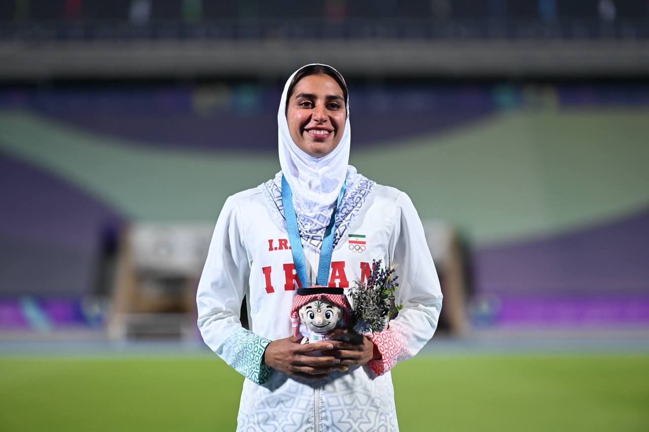 دوم شدن فاطمه محیطی‌زاده در دوی ۸۰۰ متر